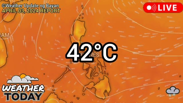 MAGING ALERTO SA INIT! ⚠️🥵 | WEATHER UPDATE TODAY | ULAT PANAHON TODAY | WEATHER FORECAST FOR TODAY