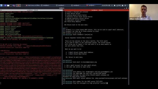 Phishing and Spoofing using SET смотреть онлайн