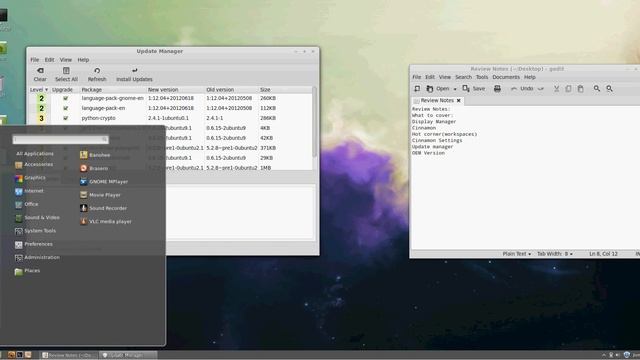 Linux Mint 13 Cinnamon Review смотреть онлайн