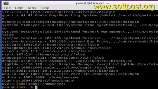 How to list users in CentOS смотреть онлайн