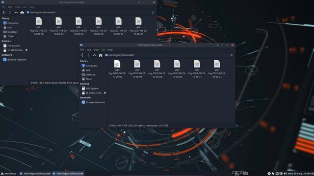 ArcoLinux : 2189 ArcoLinux Desktop Trasher and ArcoLinux Tweak Tool got log files /var/log/arcolinu смотреть онлайн