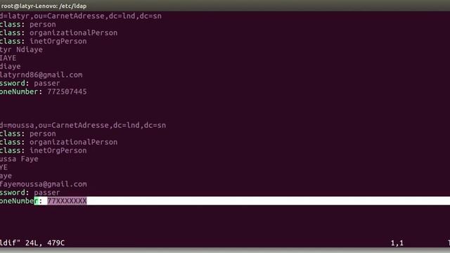 v15: Mise en place de LDAP sous ubuntu 16 смотреть онлайн