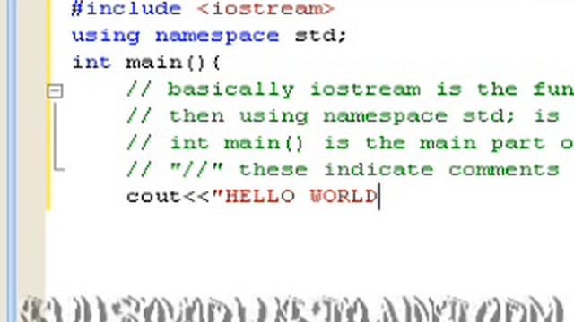 C++ Tutorail 1 смотреть онлайн