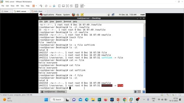 11. Symbolic link in RHEL смотреть онлайн