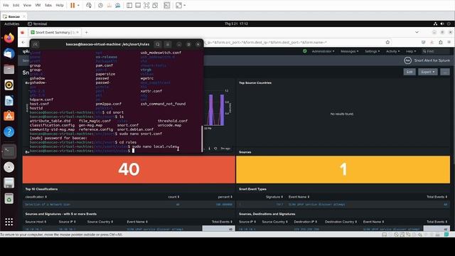 Cài đặt và tích hợp Snort vào Splunk || TTCS смотреть онлайн