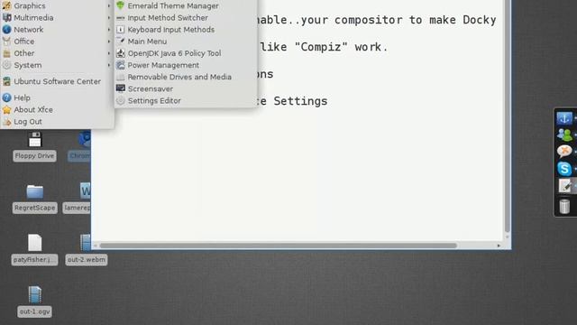 How to enable Compositor. (for Docky/Compiz/etc.) Xubuntu смотреть онлайн