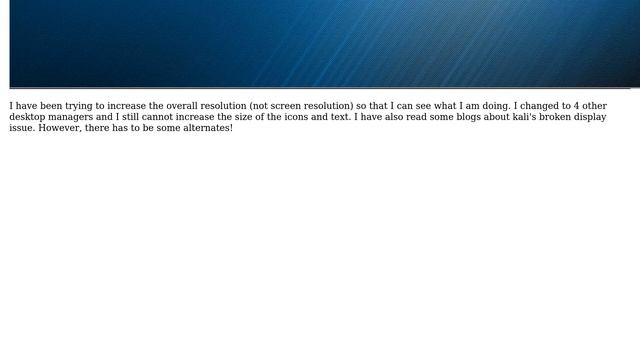 How to increase text size/icon size on Kali Linux? смотреть онлайн