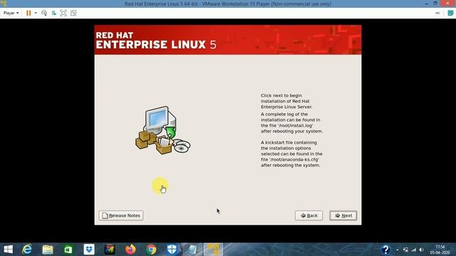 Installation of RedHat Linux on Windows смотреть онлайн