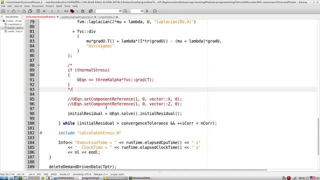 OpenFOAM Programming Training - Module 3 | Session 10 - Part 02 смотреть онлайн