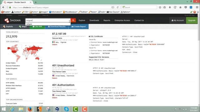Penetration Testing - Shodan.io Overview смотреть онлайн