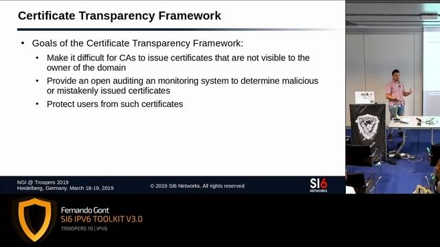 TR19: SI6 IPv6 Toolkit v3.0 смотреть онлайн