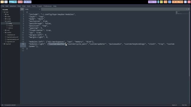 ArcoLinux : 3219 Hyprland - waybar - weather module смотреть онлайн