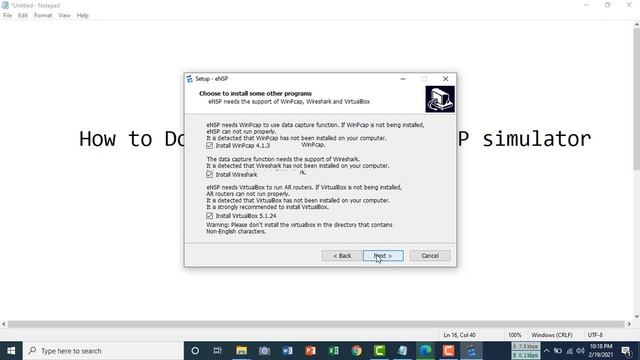 eNSP Download and Install || eNSP ডাউনলোড এবং ইনস্টল || বাংলা смотреть онлайн