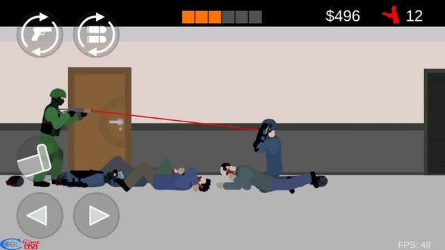 Flat Zombies- Defense & Cleanup- Gameplay Walkthrough Part 1 (Android, iOS Game) смотреть онлайн