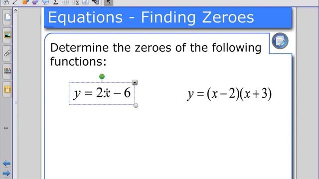 SMART Notebook Math Tools - Equations смотреть онлайн