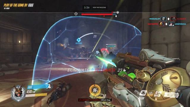 Look at this adorable Orisa skin!! | Overwatch on Linux Highlight смотреть онлайн