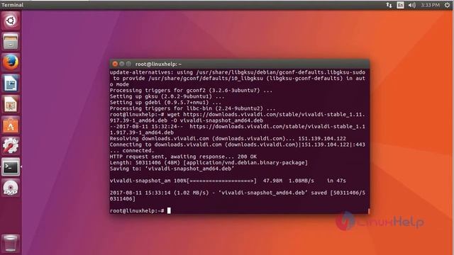 How to install Vivaldi 1.11 Browser on Ubuntu 17.04 смотреть онлайн
