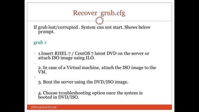 RHEL7 Booting Process and Troubleshooting boot issues смотреть онлайн
