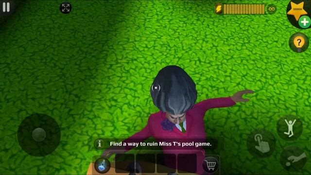 Scary Teacher 3D | MOD MENU | troll mini Miss T (android, ios) part 1437 смотреть онлайн