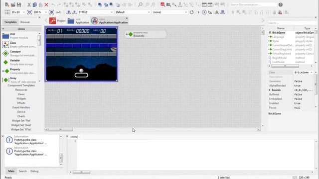 Stm32F4Dis-BB Embedded Wizard Demo Application смотреть онлайн