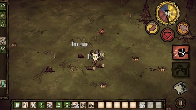 DON'T STARVE POCKET EDITION IOS / ANDROID GAMEPLAY смотреть онлайн