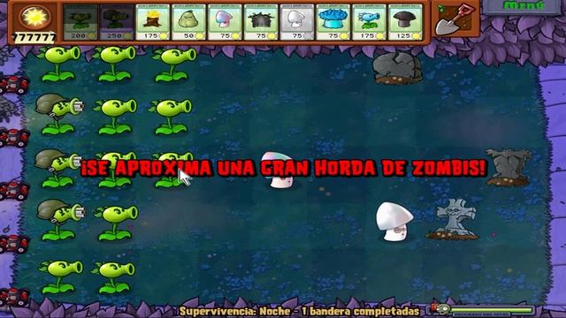 Plants vs Zombies Hak Hypno-shroom vs Gatling Snow Pea vs Gargantuar смотреть онлайн