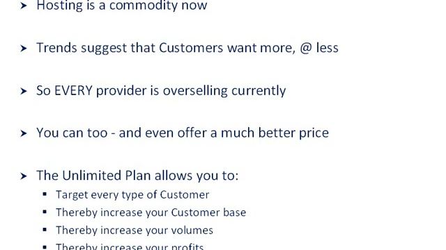 Webinar: Unlimited Web Hosting - Part 2 смотреть онлайн