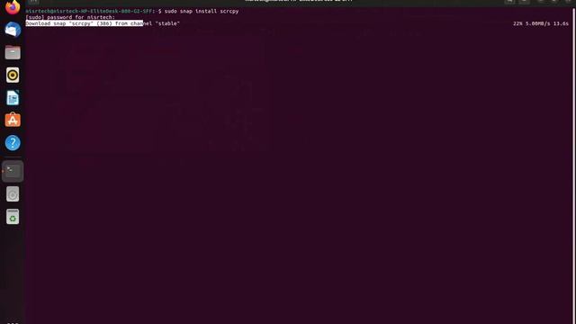 How to install scrcpy on Ubuntu 22.04 смотреть онлайн