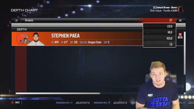 THE BROWNS SIGN JOHNNY MANZIEL! - Madden 17 Browns Connected Franchise #2 смотреть онлайн