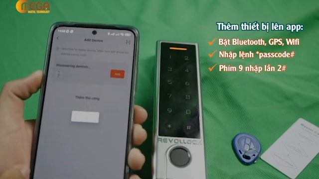 HDSD thêm xóa vân tay thẻ từ qua đầu đọc, thẻ quản lý và app điện thoại смотреть онлайн