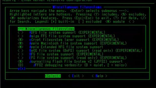 make menuconfigでaufsを有効化する смотреть онлайн