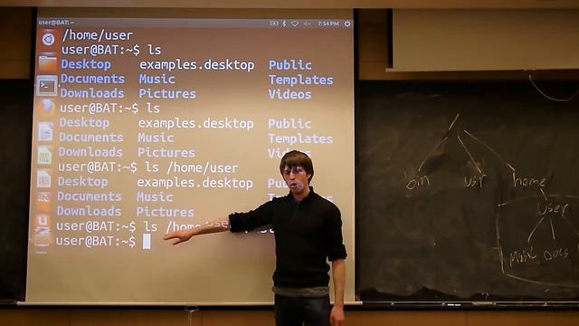 CU - CSFP - 130130 - Linux 101 - Part 06: The 'pwd' + 'ls' Commands смотреть онлайн
