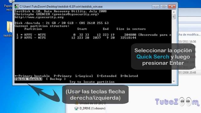 TestDisk смотреть онлайн