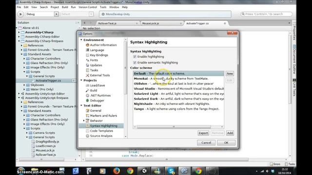How to change your Monodevelop theme смотреть онлайн