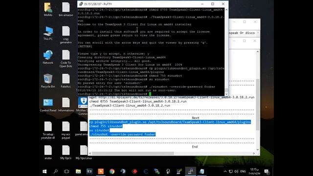 To Setup Sinusbot On Vps Linux смотреть онлайн
