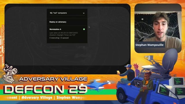 DEF CON 29 Adversary Village - Stephan Wampouille - Autonomous Lateral Movement смотреть онлайн