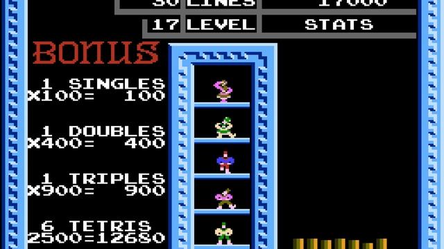 [TAS] NES Tengen Tetris "30 lines" by Spikestuff in 00:23.55 смотреть онлайн