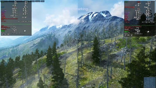 NVK ZINK vs Nvidia proprietary Unigine Valley Benchmark смотреть онлайн