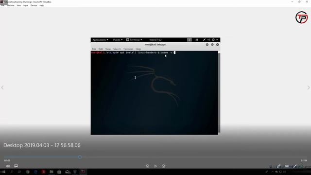 Ethical Hacking #4 : Full Screen Linux Machine смотреть онлайн
