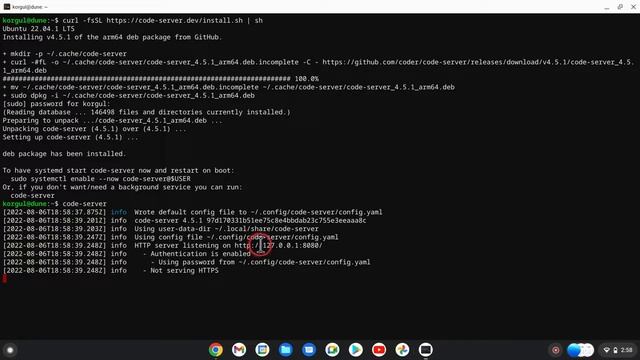 Installing VS Code Server on a Raspberry Pi смотреть онлайн