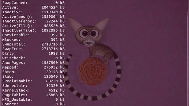 Comandos en la terminal de linux: cat, less y el directorio /proc смотреть онлайн