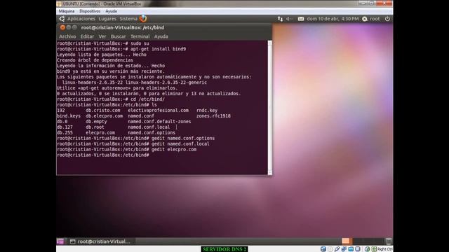 Servidor DNS en Ubuntu смотреть онлайн