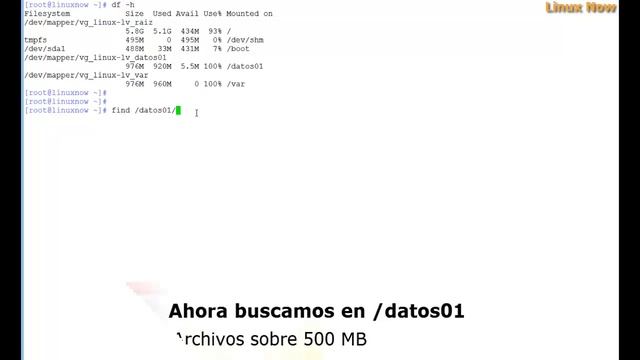 How to find biggest files in linux - Como encontrar archivos grandes en Linux смотреть онлайн