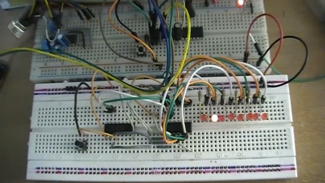 AVR TWI aka I2C bus test. смотреть онлайн
