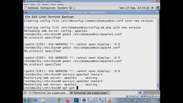 Instalasi Server Beesmart Menggunakan DNS dan Apache2 Pada Debian 6 смотреть онлайн