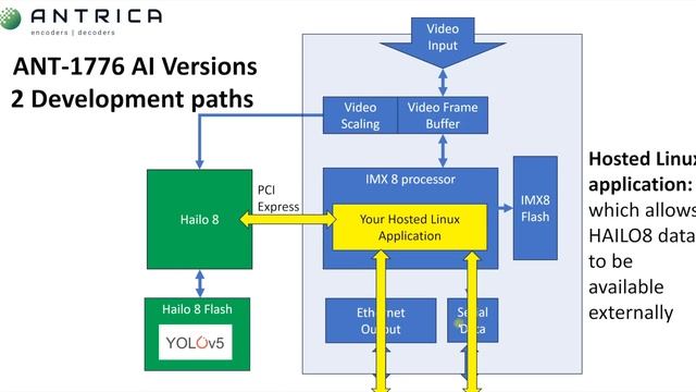 ANT 1776 AI development on HAILO8™ and Hosting your own Linux applications смотреть онлайн