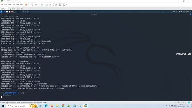 how to test web server security in Kali Linux смотреть онлайн