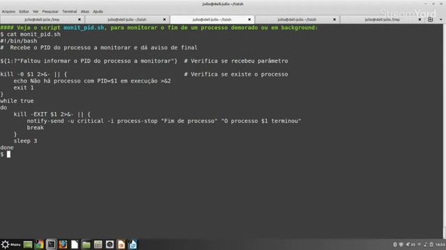 Criando notificações em Shell com notify-send смотреть онлайн