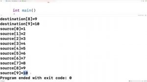 memmove() Function | C Programming Tutorial