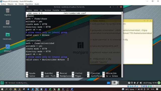 Instalación de Samba Manjaro смотреть онлайн